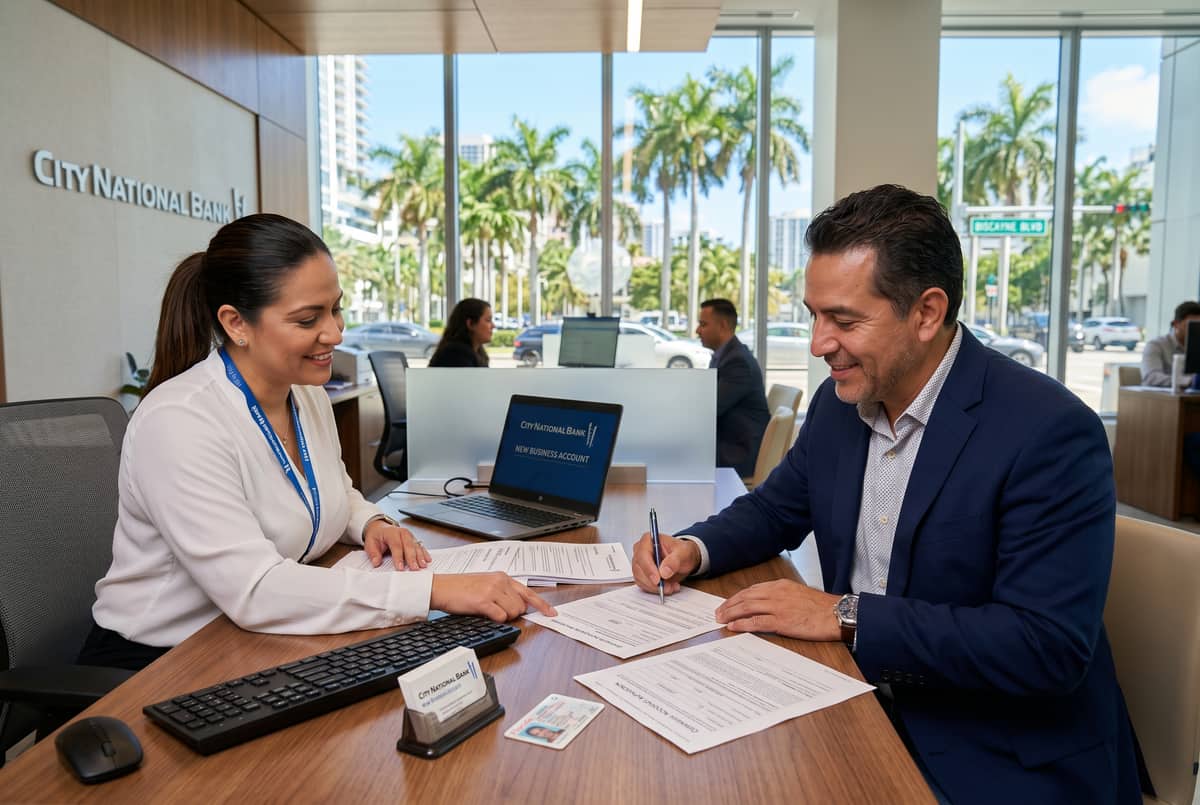 Como Abrir Cuenta Bancaria Comercial en Miami para tu LLC 2026